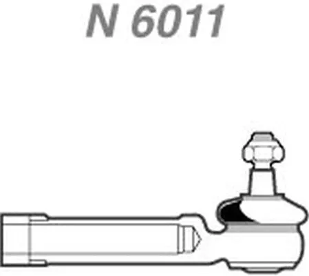 Rotule de barre de connexion NAKATA N 6011