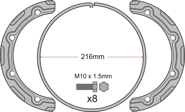 Kit d'accessoires, plaquette de frein à disque JURATEK JCK401