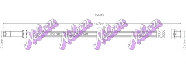 Flexible de frein KAWE H6608