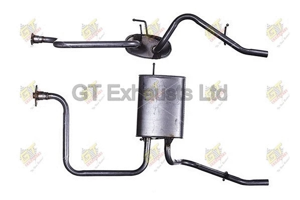 Silencieux arrière GT Exhausts GDW023