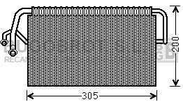 Évaporateur climatisation BUGOBROT 70-MSV486