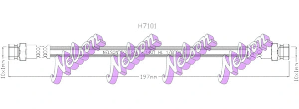 Flexible de frein KAWE H7101