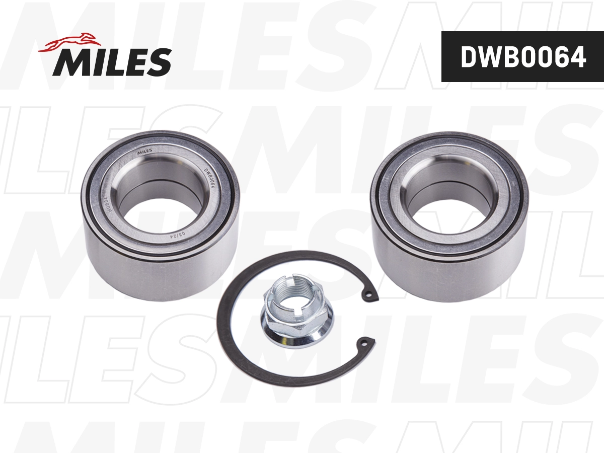 Kit de roulements de roue MILES DWB0064