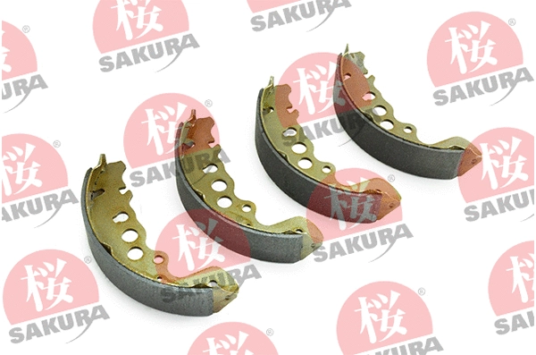 Jeu de mâchoires de frein SAKURA 602-00-7080