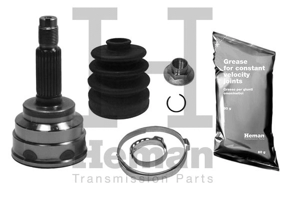 Jeu de joints, arbre de transmission HEMAN TJ01220