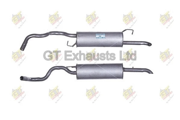 Silencieux arrière GT Exhausts GVW627