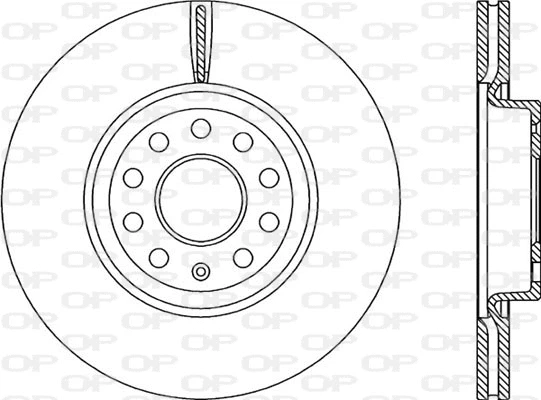 Disque de frein OPEN PARTS BDR2207.20