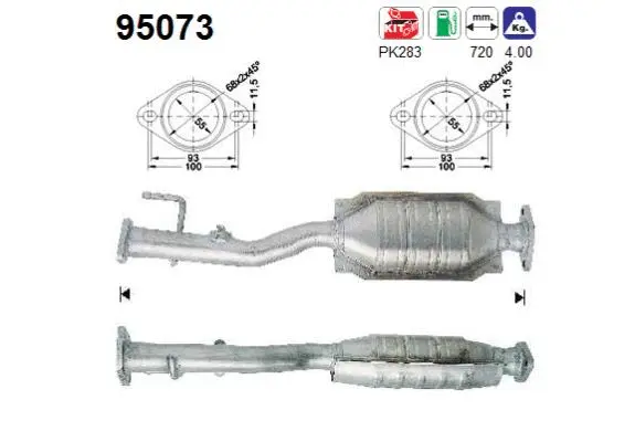 Catalyseur AS 95073