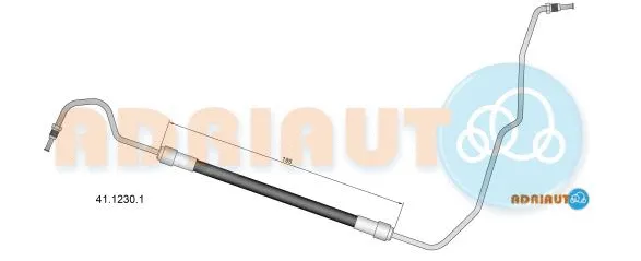 Flexible de frein ADRIAUTO 41.1230.1