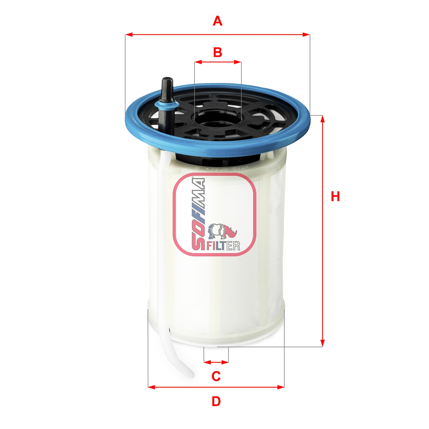 Filtre à carburant SOFIMA S 0H2O NE