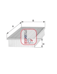 Filtre à air SOFIMA S 3004 A