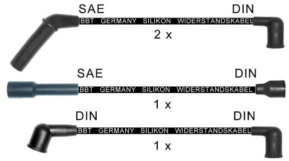 Kit de câbles d'allumage BBT ZK1106