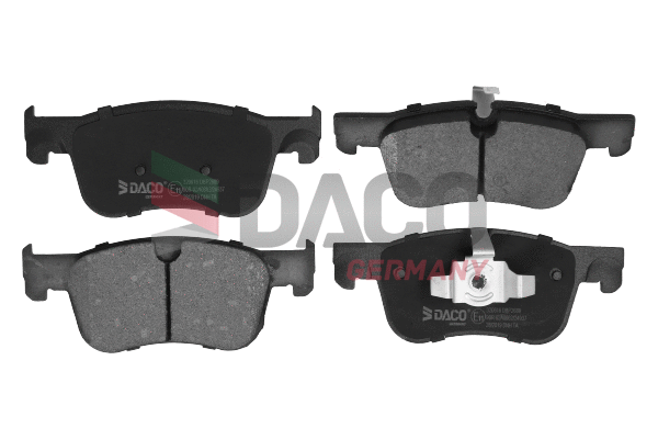 Kit de plaquettes de frein, frein à disque DACO Germany 320616