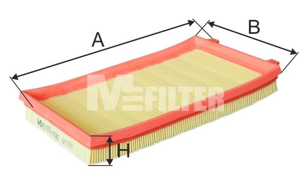 Filtre à air MFILTER K 7082