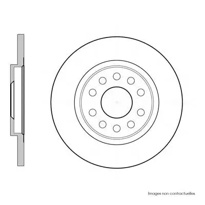 Disque de frein Technika 755182