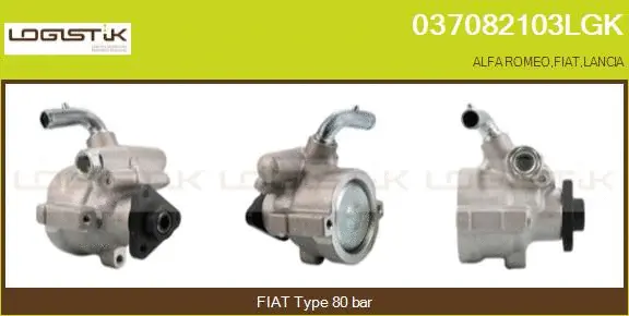 Pompe hydraulique, direction LGK 037082103LGK