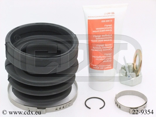 Jeu de joints-soufflets, arbre de commande CDX 22-9354