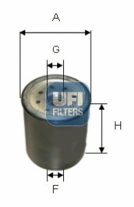 Filtre à carburant UFI 24.159.00