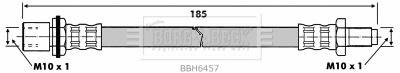 Flexible de frein BORG & BECK BBH6457