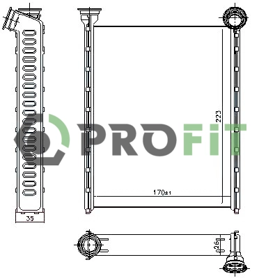 Système de chauffage PROFIT 1760-0095
