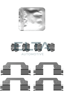 Kit d'accessoires, plaquette de frein à disque ELTA AUTOMOTIVE EA8893