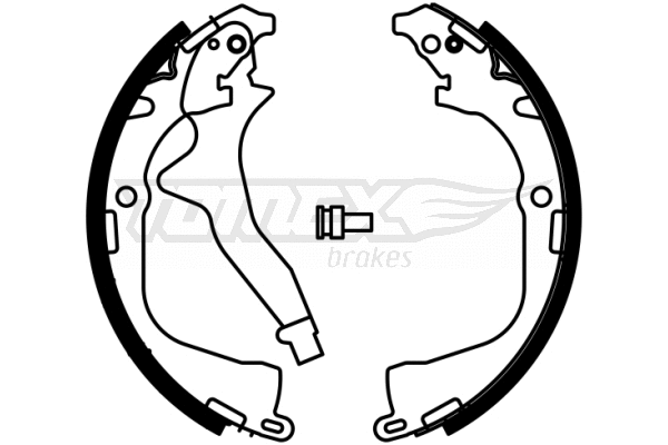 Jeu de mâchoires de frein TOMEX Brakes TX 23-03