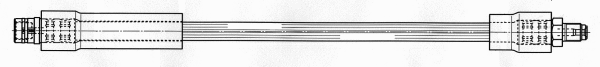 Flexible de frein CEF 512267