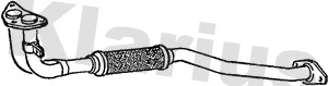 Tuyau d'échappement KLARIUS 301629