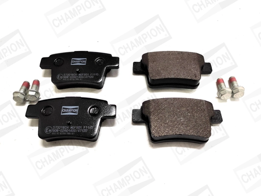 Kit de plaquettes de frein, frein à disque CHAMPION 573218CH