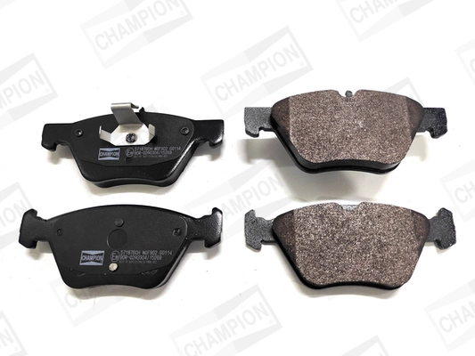 Kit de plaquettes de frein, frein à disque CHAMPION 571876CH
