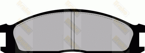 Kit de plaquettes de frein, frein à disque Brake ENGINEERING PA476
