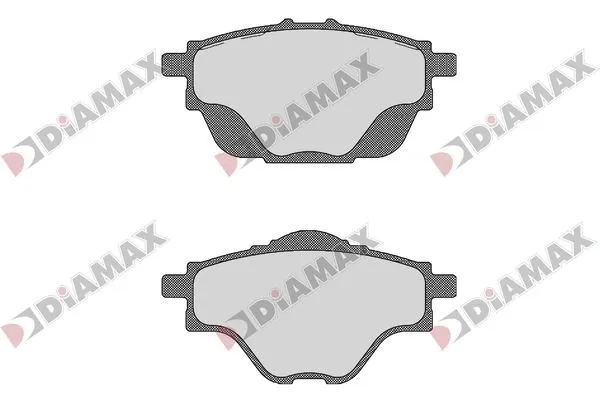 Kit de plaquettes de frein, frein à disque DIAMAX N09817