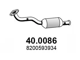Catalyseur ASSO 40.0086