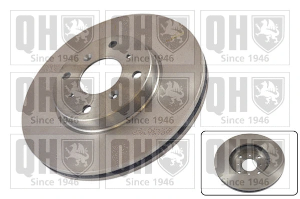 Disque de frein QUINTON HAZELL BDC5212