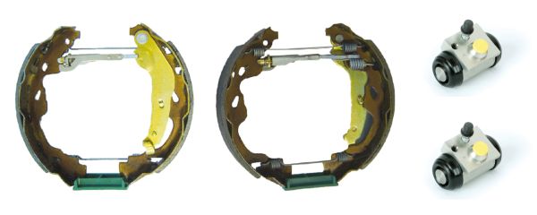 Jeu de mâchoires de frein TECDRIVE TKF0115