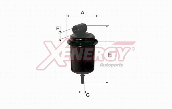 Filtre à carburant AP XENERGY X1598763
