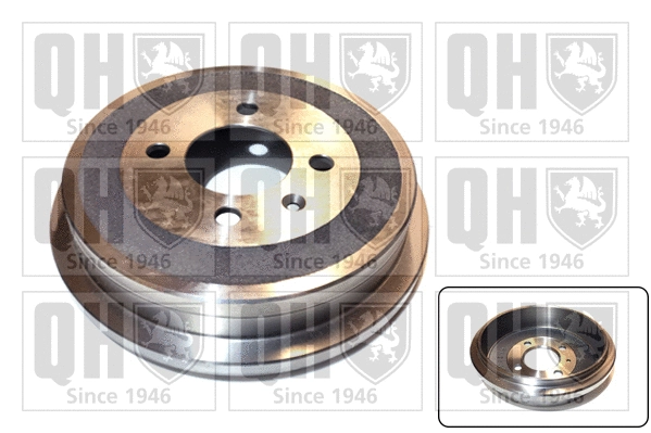 Tambour de frein QUINTON HAZELL BDR549