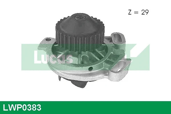 Pompe à eau, refroidissement du moteur LUCAS LWP0383