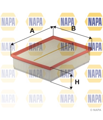 Filtre à air NAPA NFA1540