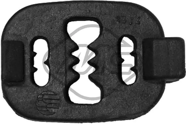 Butée élastique, silencieux Metalcaucho 00094