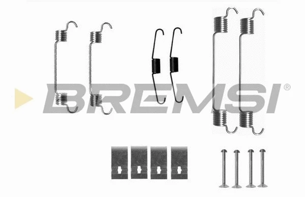 Kit d'accessoires, mâchoire de frein BREMSI SK0833