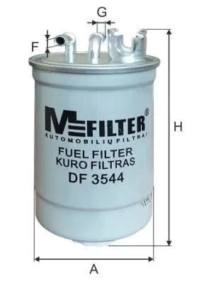 Filtre à carburant MFILTER DF 3544