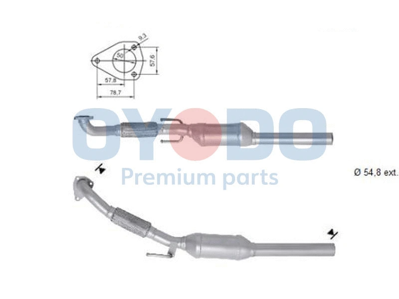 Catalyseur Oyodo 20N0100-OYO