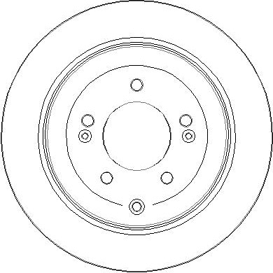 Disque de frein National NBD2055