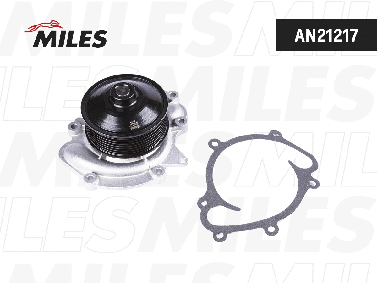 Pompe à eau, refroidissement du moteur MILES AN21217
