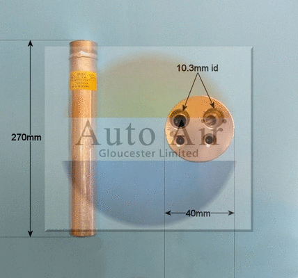 Filtre déshydratant, climatisation AUTO AIR GLOUCESTER 31-1027