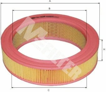 Filtre à air MFILTER A 397