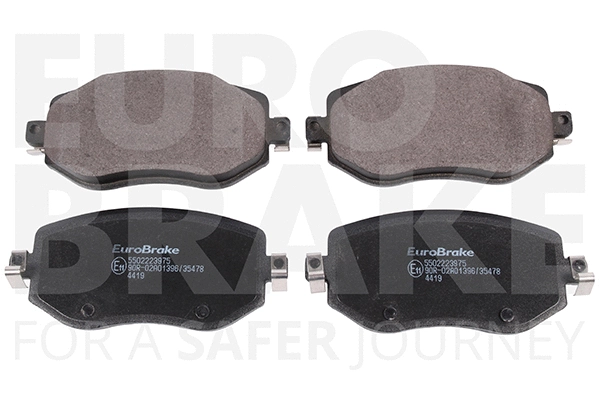Kit de plaquettes de frein, frein à disque EUROBRAKE 5502223975