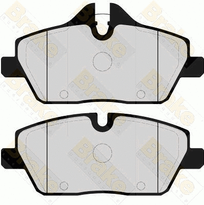 Kit de plaquettes de frein, frein à disque Brake ENGINEERING PA1661