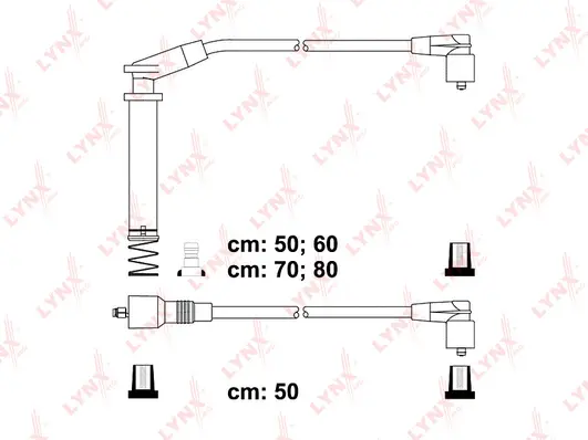 Kit de câbles d'allumage LYNXAUTO SPC5929